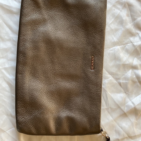 Rare Coach Gold Jeweled Madison Zip Clutch - Picture 3 of 4